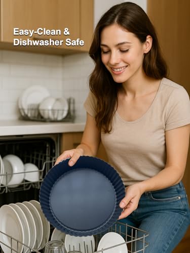 Image of 9.5*2.2 Inch Deep Tart Pan w / Pie Cake Server. Removable Bottom, Non-Stick Coating, Rugged Carbon Steel for Tart Quiche Baking. Gift for Women Wife Christmas Thanksgiving Party Festival Family