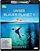 Produktbild UNSER BLAUER PLANET II - Die komplette ungekürzte Serie zur ARD-Reihe "Der blaue Planet" (4K Ultra-HD9 [Blu-ray]