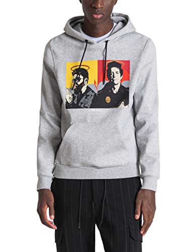 Antony Morato Sudadera Gris TvBoy para Hombre XL Cover
