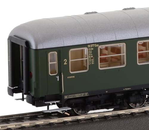 Wagon H0 58123 B4ümg-63 DB Ep.III train express éclairage intérieur AC
