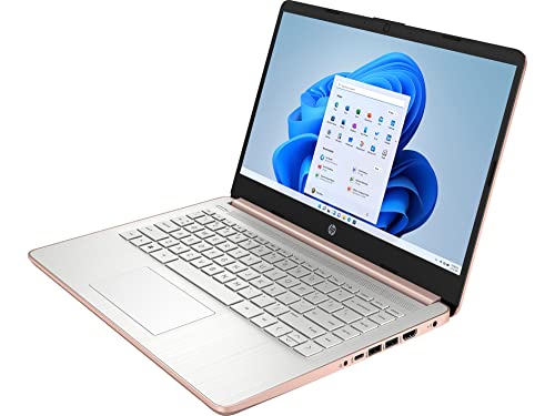 Hp 2022 Stream 14" Hd Laptop, Intel Celeron N4120 Processor, 4Gb Ram, 64Gb Emmc Storage, Hd Webcam, Hdmi, Wi-Fi, Bluetooth, Rose Gold, Office 365 1-Year, Windows 11 S, 32Gb Snowbell Usb Card #TOP2