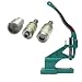 Produktbild Trimming Shop Universal Grün Hand Nietpresse Maschine & Stanzen Set für Kam Snaps in T3 und T5 Größen - grün, Machine AND T5 - Die Set (Size 20)