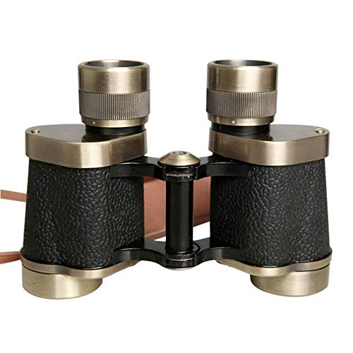 Jumelles puissantes 8X30 HD en métal avec étui en cuir pour observation