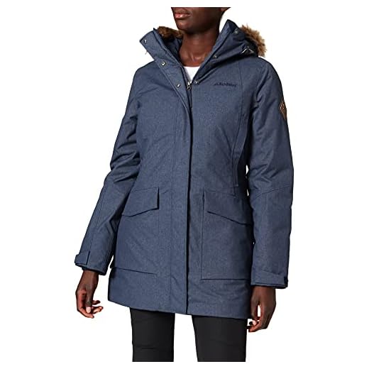 Schöffel Down Parka Storm Range I L, väderbeständig och varm dunjacka för kvinnor, lätt och ventilerande vinterjacka damer