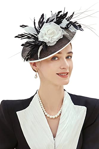 Feather Veil Hat