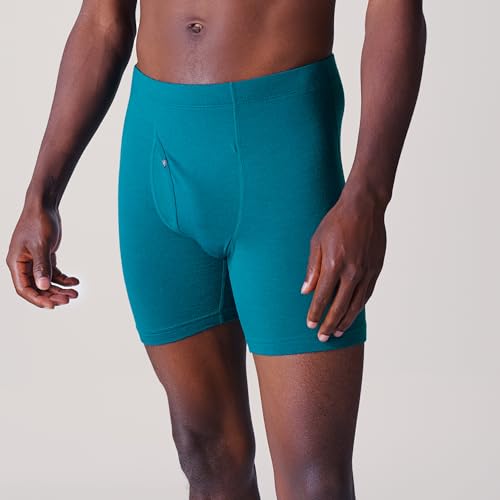 IBEX Men's Nuyarn Merino Woolies Pro Tech Boxer Briefs – Premium Merino Wool Underwear, Breathable, Moisture-Wicking2