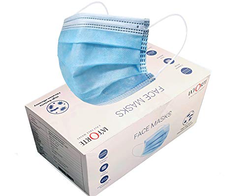 Image of La' Forte 3Ply Mask (with Nose Clip, 100 Pcs)
