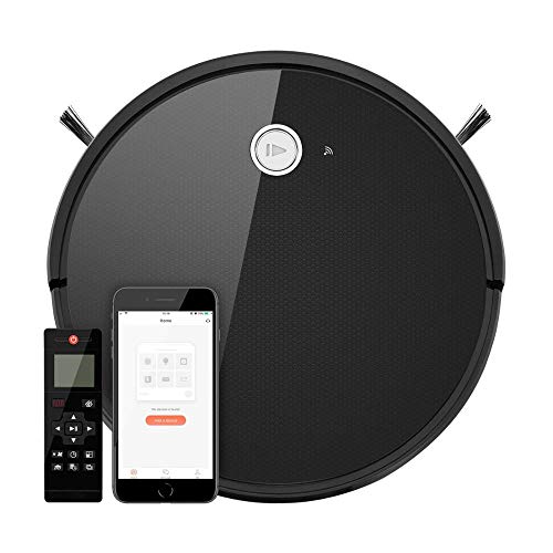 ZLAHY Cleaning Robot Robot Smart Vacuum Cleaner Black Vacuum Cleaner Professional Home APP Wireless Intelligent,Black