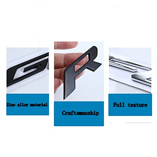 DEMANDER 52 * 2 cm Auto Badge Sticker Fit for Ford Edge Separation Letter Solid Zinc Alloy Modified Car Shape Logo 3D… - Image 6
