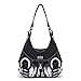 angel kiss Damen Handtasche Umhängetaschen Damenhandtasche Schultertasche Lederhandtasche Wasserdicht Tragetasche elegante Rucksack hand taschen damen groß Henkeltaschen mit vielen fächern Schwarz