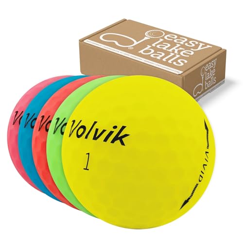 50 VOLVIK Vivid BUNT Mix LAKEBALLS/GOLFBÄLLE - QUALITÄT AAAA