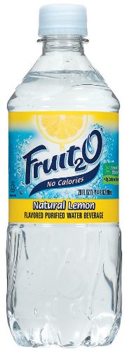 Fruit2O, Lemon, 20-Ounce Bottles (Pack of 12)