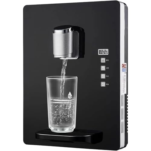 An der Wand montierter, netzgespeister Wasserspender, intelligenter Trinkwasserspender mit doppelter Temperaturregelung, 30 l/h Haushaltswasserkessel, drei Sekunden schnelles Aufheizen(Black) An der Wand montierter, netzgespeister Wasserspender, intelligenter Trinkwasserspender mit doppelter Temperaturregelung, 30 l/h Haushaltswasserkessel, drei Sekunden schnelles Aufheizen(Black)