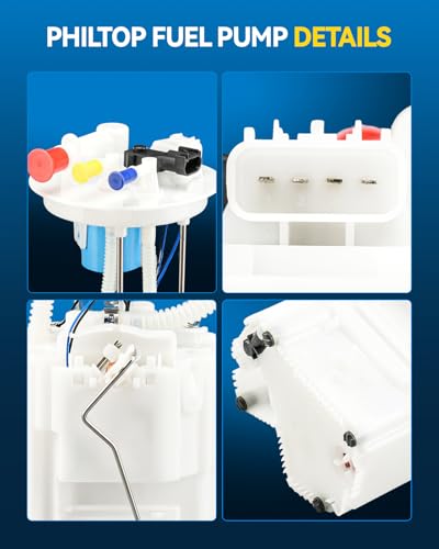 Image of PHILTOP Electric Fuel Pump Assembly for Sierra 3500 HD, Silverado 3500 HD