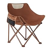 Cette chaise lune pliante pèse environ 2,5 kg, mesure 70 cm de haut, 50 cm de large, 40 cm de profondeur, et a une capacité de poids maximale ergonomique de 158,8 kg.