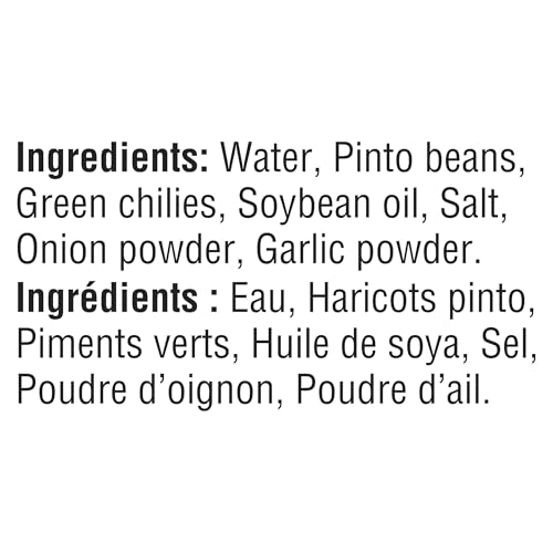 Old El Paso Refried Beans with Mild Green Chilies, 398ml/13.5oz., {Imported from Canada} - Thumbnail 3