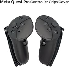 For Meta Quest Pro Full Light Blocker,Forehead Cushion Pad,Decompression Comfortable Headstrap,Controller Grips Meta Quest Pro Accessories (Meta Quest Pro Controller Grip Cover)