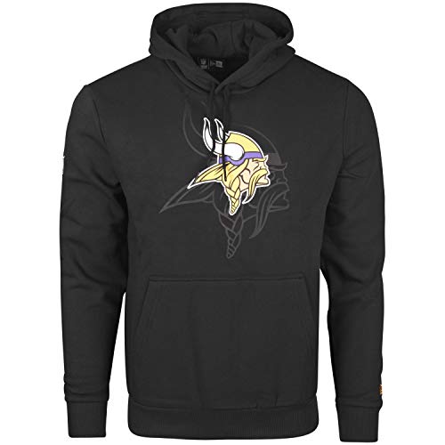 New Era Fleece Hoody NFL Minnesota Vikings 2.0 schwarz - S