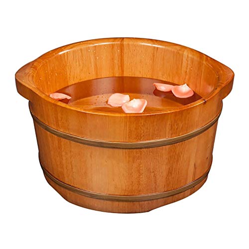 Spa de pies de madera sólido para pedicure y relajación
