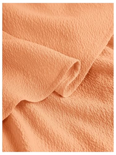 Image of SHENHE Girl's Smocked Ruched A Line Swing Dress Layered Tie Shoulder Flowy Cami Short Dress