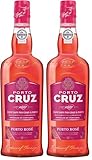 Le Porto CRUZ ROSÉ se distingue par sa robe rosée aux reflets rubis, au nez, il offre des arômes de fruits rouges où se mêlent des notes florales, en bouche, il révèle un goût léger et fruité aux notes de framboises, de groseilles et de fraises