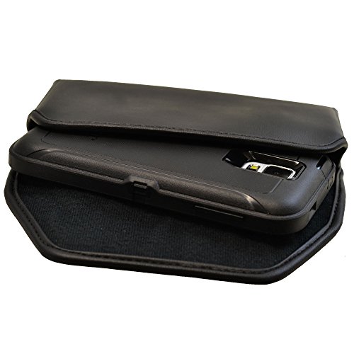 Turtleback Horizontal Holster Compatible With Samsung Galaxy S5 With Ob Case, Executive Belt Clip #TOP2
