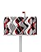 Magnetic Mailbox Cover 3D Abstract Red Gradient Lines Standard Size Removable Post Letter Box Cover Waterproof Garden Yard Outdoor Decoration