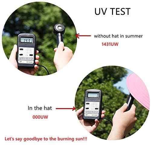 Baby Kids Sun Hat,Wide Brim and Neck Flap Beach Play Hat Double-Brim Hat UPF50+4