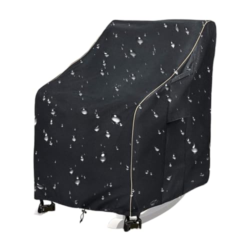Fundas Impermeables Para Sillas De Jardín | Protección para Muebles de Jardín,Cubiertas Con Protección UV Para Terraza, Balcón, Jardín Y Patio