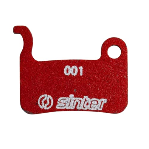 Sinter Disc Brake Pads - 001 Shimano A Red S514 - Box Of 25 works Workshop Pack 2022: Red One Size