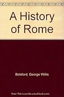 A History of Rome B000UD5CBE Book Cover