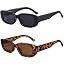 Black Frame/Grey Lens, Leopard Frame/Brown Lens