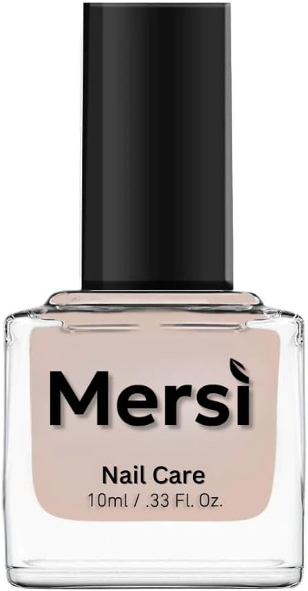 MersiCosmetics - Deep Nail Nutrition Nail Repair Treatment Get Healthier Stronger Smoother Nails - Vegan - Cruelty-Free - Non-Toxic - Natural Organic Solution for Weak Brittle Nails