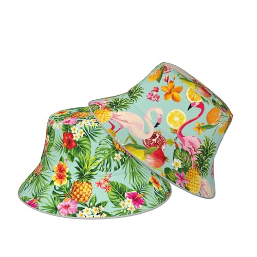 Bucket Hat Hat Reversible Fisherman Hats Double Sided Wearing Women Men