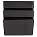 Universal Recycled Wall File Pockets FILE,WALL,RECYCLE,3/PK,BK VFCT18 (Pack of6)