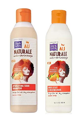DARK & LOVELY AU Naturale anti-shrinkage Shampoo and Conditioner Set