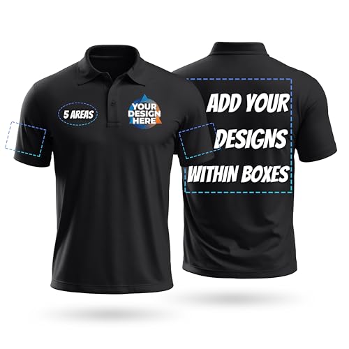Polos de trabajo personalizados, con logo de empresa, imagen o texto