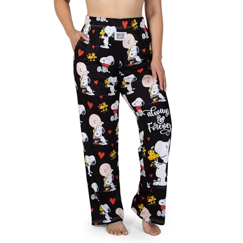 BRIEF INSANITY Snoopy Floral Lounge Pajama Pants for Men and Women (S-XXL)2