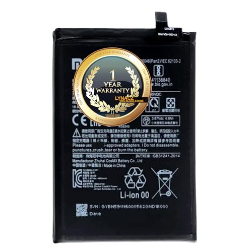 Image of Original Lithium-Ion for Redmi Note 10S (Redmi Note 10) M2103K19G, M2101K7BG (5000mAh) (BN59) with 1 Year Replacement Warranty
