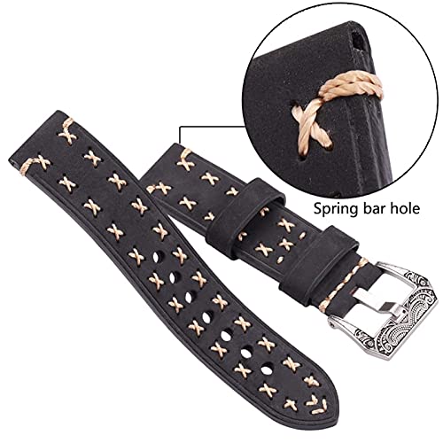 Correa de reloj de cuero para renovar relojes de 22mm 6