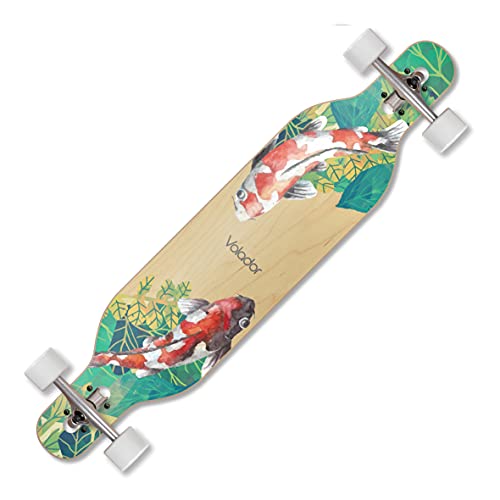 VOLADOR Urban Freeride Pro Longboard| Adaptive Cruiser 42inch| North America Maple| Camber Concave Drop Through Longboard Complete| Setup for Urban Commuting product thumbnail 11