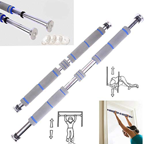 melupa Fitness Pull Up Bar - Locking Doorway Pullup Bar/Chin up Bar for Home Gym Exercise, 24.8 to 3 melupa Fitness Pull Up Bar - Locking Doorway Pullup Bar/Chin up Bar for Home Gym Exercise, 24.8 to 3