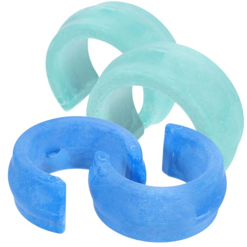 Sosoport 4pcs Pool Cleaner Hose Weight Replacement Universal Swimming Pool Hoses Weight Above Ground Pool Cleaner Hose Block for Automatic Pool Cleaner Accessory Parts