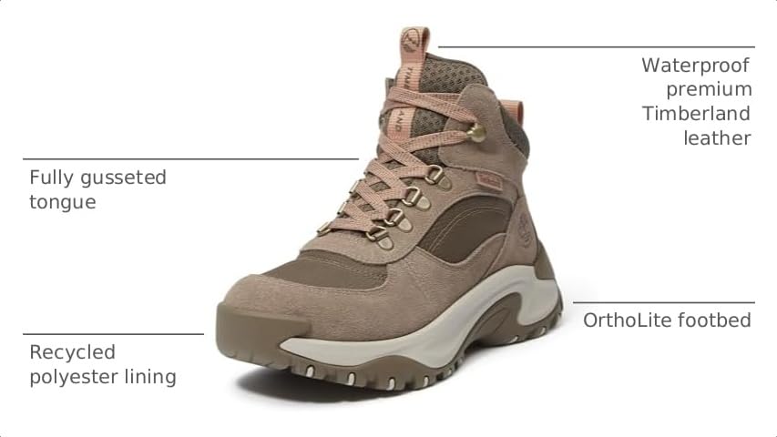Image of Timberland Mt. Maddsen Peak Mid Lace-Up Waterproof