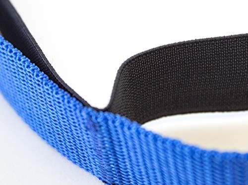Rangemaster Stretch Strap, Multi-Loop Strap With Exercise Guide For Physical Therapy, Yoga, Flexibility (Blue) #TOP3
