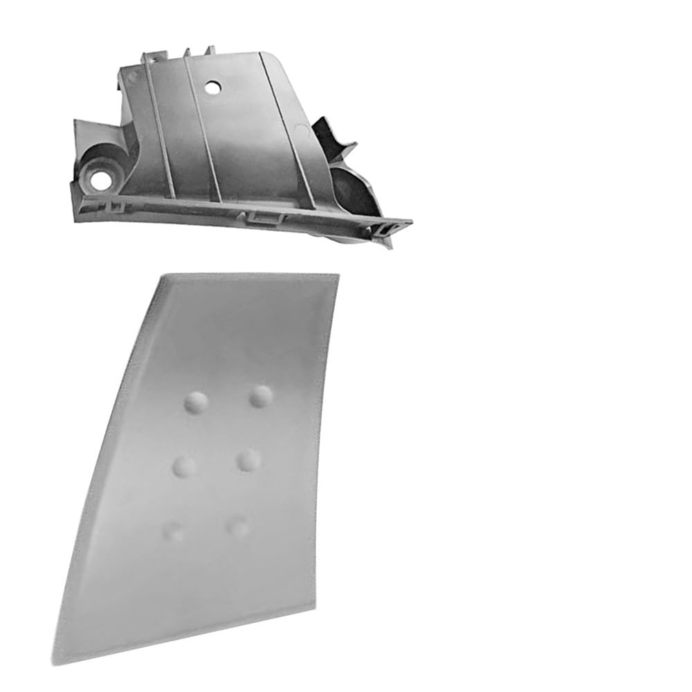 Hewpngs Lh Cover And Base For Pe&Ugeot 107 For To&Yota Aygo For Ci&Troen C1 20052014 Car Gray Inner Handle Cover Door Buckle Hand Armrest Base Master Window Switch