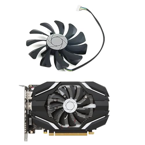 85MM DC12V 0.57A 4PIN HA9010H12SF-Z GPU Fans for MSI RX 560 GTX 1050 1060 AERO ITX Graphics Card Cooling Fan