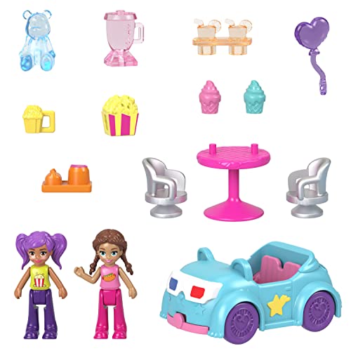 Polly Pocket Pop coche transformable con habitáculo interactivo 7