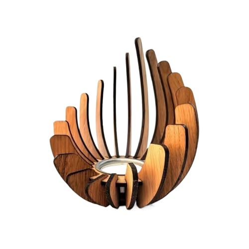 Quorvex Portavelas de Madera - Soporte para Velas Hogar | Portavelas para Tea Lights...