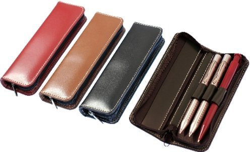 Preisvergleich Produktbild Cambridge 3er RV Stifte-Etui Leather